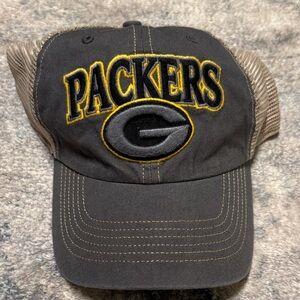 Packers Black and Tan Women's Hat